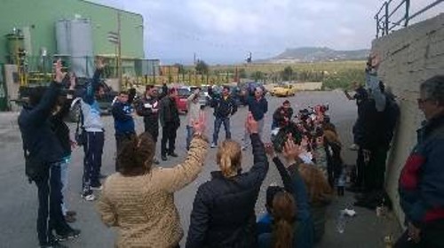 Από παλιότερη Γενική Συνέλευση των εργαζομένων στην «Ανακύκλωση», στο πλαίσιο στάσης εργασίας