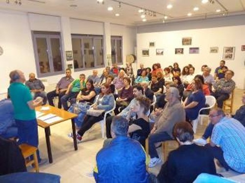 Από τη σύσκεψη των Λαϊκών Επιτροπών Βορειοδυτικών Συνοικιών Θεσσαλονίκης