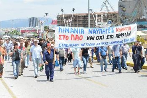 Οι εργαζόμενοι πρέπει να πάρουν την υπόθεση της οργάνωσης του αγώνα στα χέρια τους, για τις ΣΣΕ και ενάντια σε κάθε μορφή ιδιωτικοποίησης