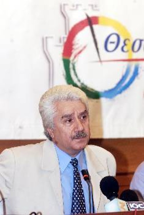 Ο υποψήφιος δήμαρχος Θεσσαλονίκης Αγάπιος Σαχίνης