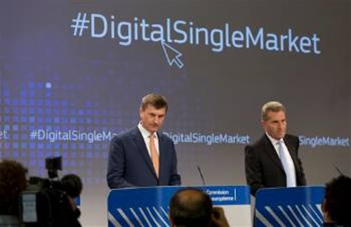 Με τη στρατηγική της «Ενιαίας Ψηφιακής Αγοράς» η ΕΕ προσπαθεί να ανακτήσει έδαφος για τα μονοπώλιά της έναντι των ανταγωνιστών τους
