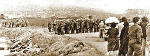 Από τις κινητοποιήσεις στη ΛΑΡΚΟ το 1977