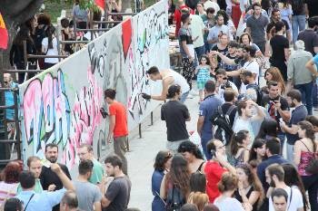 Από τις περσινές εκδηλώσεις της ΚΝΕ, στην Παγκόσμια Μέρα Κατά των Ναρκωτικών