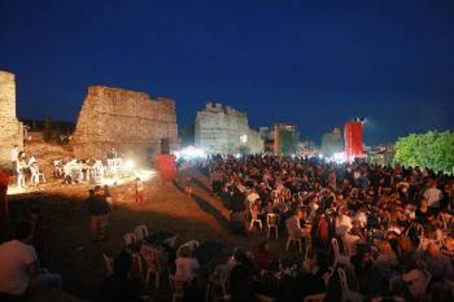 Από παλιότερο Εργατικό Φεστιβάλ στη Θεσσαλονίκη