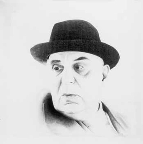 Πορτρέτο του Σεφέρη. Εργο του Σ. Σόρογκα