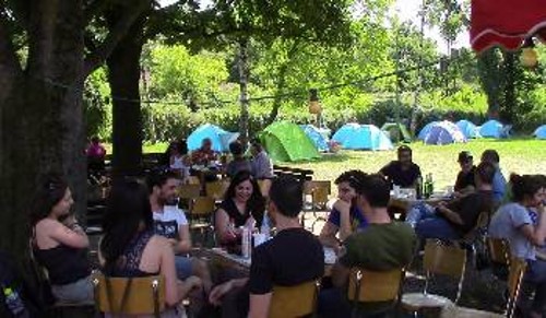 Στιγμιότυπα από το περσινό Διήμερο των Οργανώσεων της ΚΝΕ στο Εξωτερικό