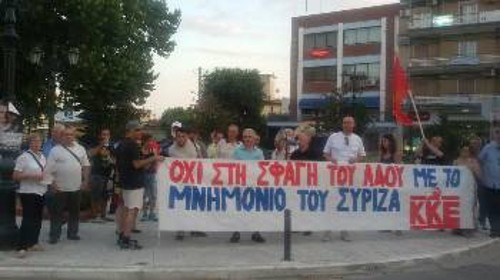 Από την πικετοφορία στο Λαγκαδά