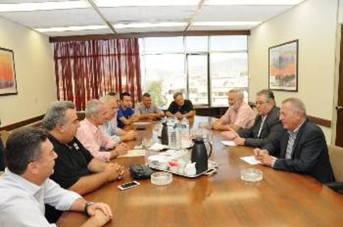 Στιγμιότυπο από τη συνάντηση