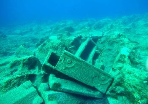 Το ναυάγιο των λίθινων σαρκοφάγων στη Σαπιέντζα