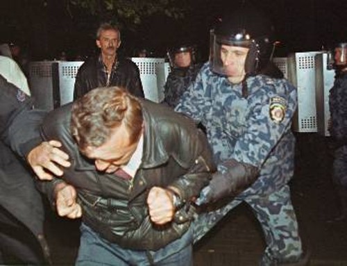 Από τα επεισόδια στην Ουκρανία