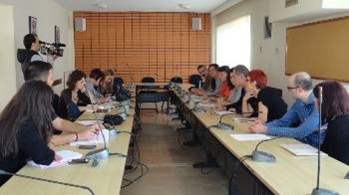 Η συνέντευξη Τύπου που έδωσαν οι συνδικαλιστές από το χώρο της Υγείας