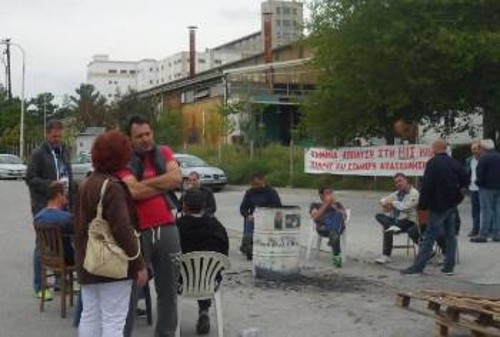 Από την επίσκεψη αλληλεγγύης