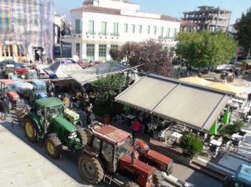 Από τις κινητοποιήσεις που έγιναν πέρυσι στην πλατεία του Τυρνάβου