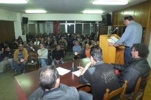 Στιγμιότυπο από τη χτεσινή σύσκεψη