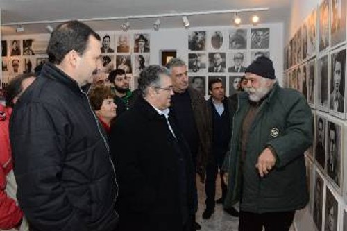 Στο μουσείο Εθνικής Αντίστασης στη Θέρισσο