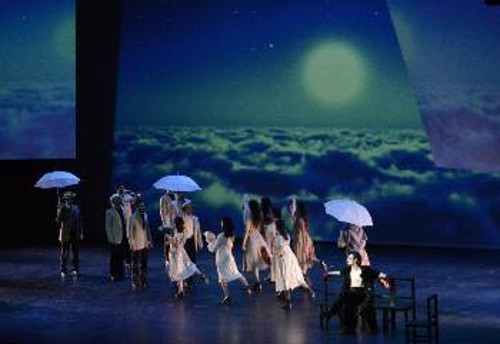 Στιγμιότυπο από την παράσταση