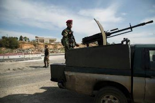 Σύροι στρατιώτες σε κεντροανατολική περιοχή της χώρας