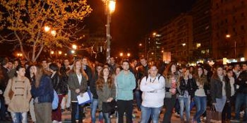 Από τις χτεσινές εκδηλώσεις στη Θεσσαλονίκη