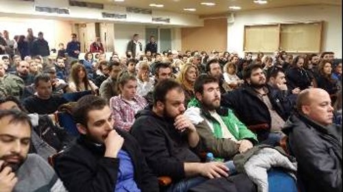 Από την εκδήλωση της ΤΟ Βιομηχανίας της ΚΟ Κ. Μακεδονίας