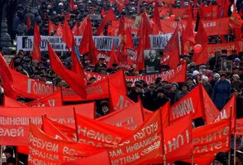 Από πρόσφατες αντικυβερνητικές κινητοποιήσεις