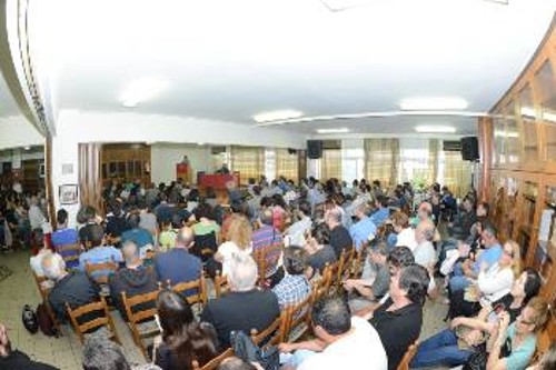 Από την εκδήλωση της ΤΟ Βιομηχανίας