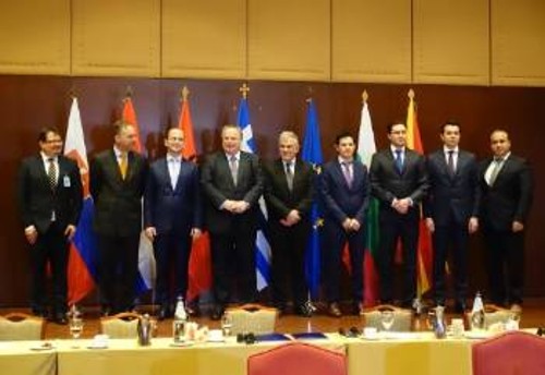 Από την τετραμερή υπουργική συνάντηση που πραγματοποιήθηκε στη Θεσσαλονίκη