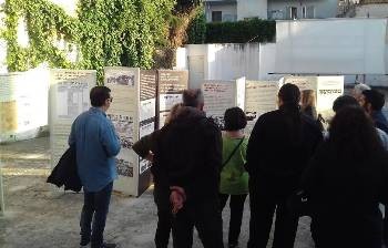 Από την έκθεση με τίτλο «Τα πρώτα βήματα και οι πρώτες μάχες της εργατικής τάξης στην Ελλάδα», που πραγματοποιήθηκε στην Πάτρα