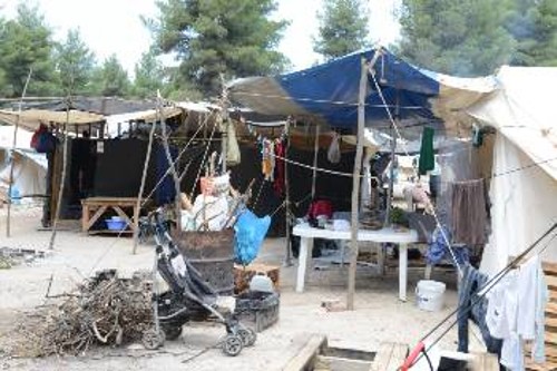 Ο καταυλισμός στη Ριτσώνα