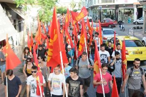 Από κινητοποίηση του ΚΚΕ τον περασμένο Ιούνη