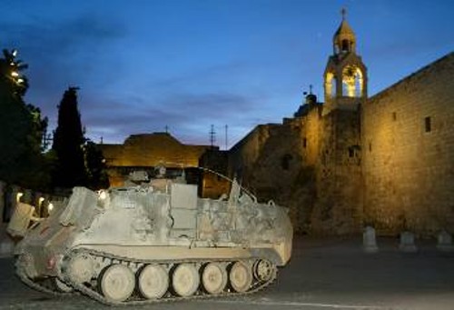 Για άλλη μια φορά πολιορκία στο Ναό της Γέννησης
