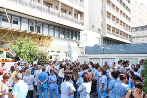 Από τη συγκέντρωση στα Επείγοντα
