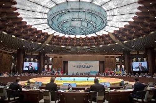 Από τις εργασίες των ηγετών του G-20 στην Κίνα