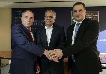 Από τη συνάντηση των υπουργών Ενέργειας των τριών χωρών που πραγματοποιήθηκε την Τετάρτη στην Αθήνα