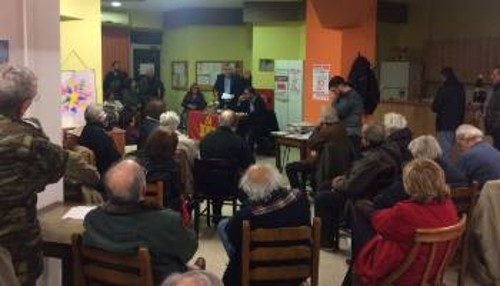 Από τη σύσκεψη στη Γλυφάδα με τον Κ. Παπαδάκη