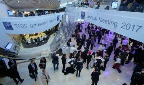 Από τη συνάντηση των ...ευαίσθητων ηγετών στο Νταβός της Ελβετίας