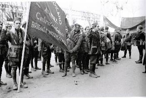 Βαρκελώνη 1937 Κουβανοί εθελοντές των Διεθνών Ταξιαρχιών