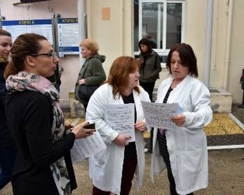 Από την κινητοποίηση και την εξόρμηση που έγινε την Πέμπτη στο «Λαϊκό»