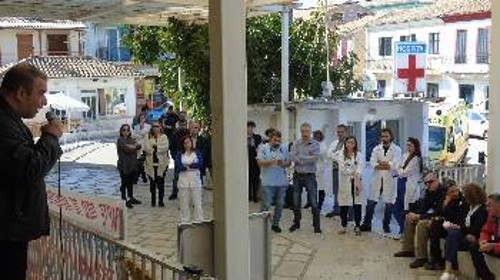 Από παλιότερη κινητοποίηση στο Νοσοκομείο Λευκάδας