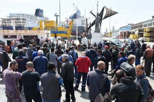 Η σημερινή απεργία αποτελεί σημαντικό σταθμό στις πολύμορφες κινητοποιήσεις που πραγματοποιούν οι εργάτες στη Ζώνη από την αρχή του έτους