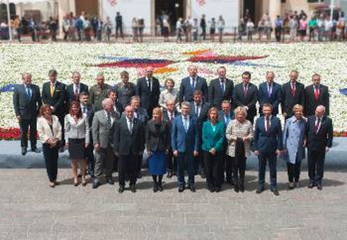 Από τη Σύνοδο των υπουργών Αμυνας της ΕΕ στη Μάλτα τον περασμένο Απρίλη