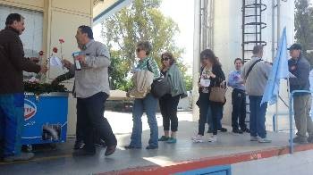 Από την εξόρμηση στο εργοστάσιο της ΕΒΓΑ