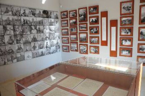 Τμήμα της φωτογραφικής έκθεσης