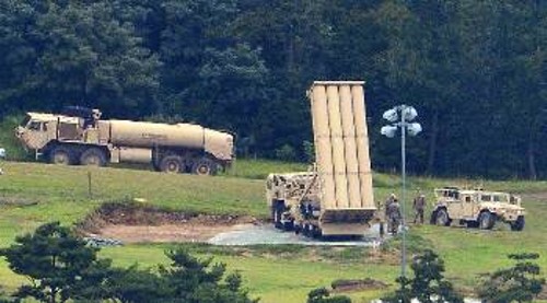 Από την εγκατάσταση του THAAD στη Νότια Κορέα