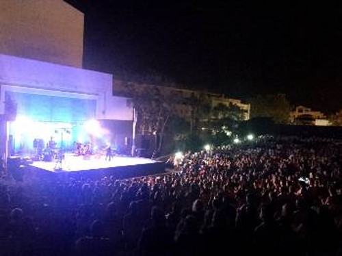 Από τις εκδηλώσεις του 43ου Φεστιβάλ στο Βόλο