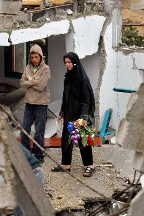 Μόνο ερείπια αφήνει πίσω του ο ισραηλινός στρατός