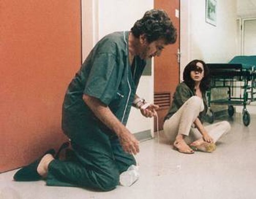 Σκηνή από την ταινία του Παντελή Παγουλάτου «Ονειραγλυκά»