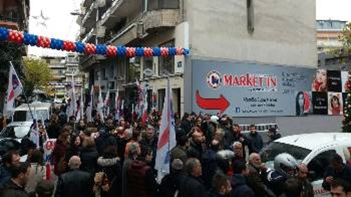 Από τη μεγάλη απεργιακή συγκέντρωση στις 14/12/2017