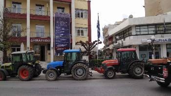 Από κινητοποίηση με τρακτέρ στον Τύρναβο το Δεκέμβρη