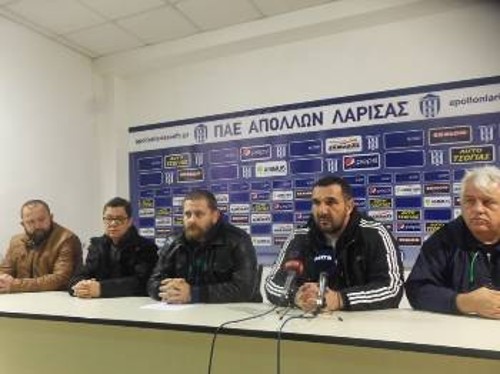 Από τη χτεσινή συνέντευξη Τύπου της Επιτροπής Αγώνα