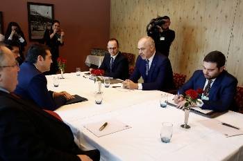 Από τη συνάντηση Τσίπρα - Ράμα τον περασμένο Γενάρη στο Νταβός